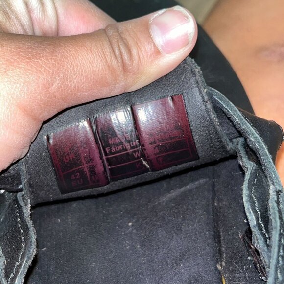 Dr. Martens air wair black Jorge mules clog leather size 10 - Picture 8 of 10